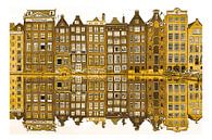 Gouden Damrak Amsterdam Nederland van Hendrik-Jan Kornelis thumbnail