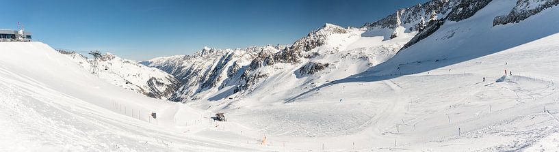 skigebied oostenrijk panorama by Erik van 't Hof