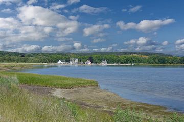 Marina von Kloster auf Hiddensee,Ostsee,Mecklenburg-Vorpommern von Peter Eckert