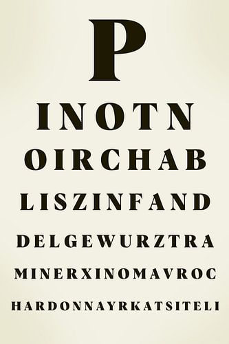 Weinsehtafel von Fela de Wit
