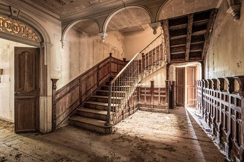Trap in een verlaten villa - Portugal