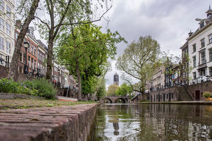 La tour du Dom depuis l'Oudegracht par De Utrechtse Internet Courant (DUIC)