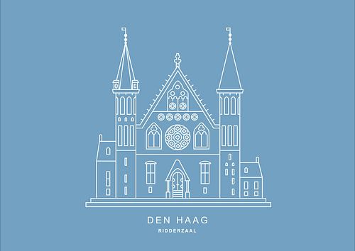 La Haye - La Ridderzaal sur Rick van Houten