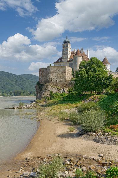Schönbühel Castle on the Danube by Peter Eckert