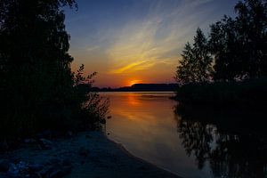 Holländischer Sonnenuntergang von John Goossens Photography
