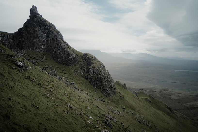 Schottische Landschaft im Gebiet von Quaraing von fromkevin