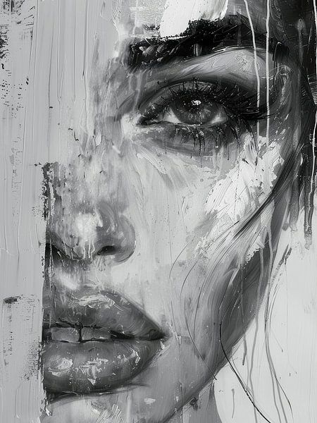 Modern Abstract Portrait by SPEQ ART