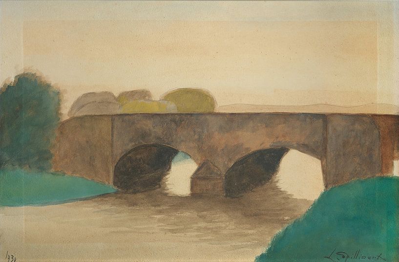 Léon Spilliaert - Bridge (1930) by Peter Balan