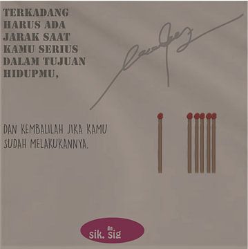 Indonesische Kunstmotivation von sik.sig von SIK SIG