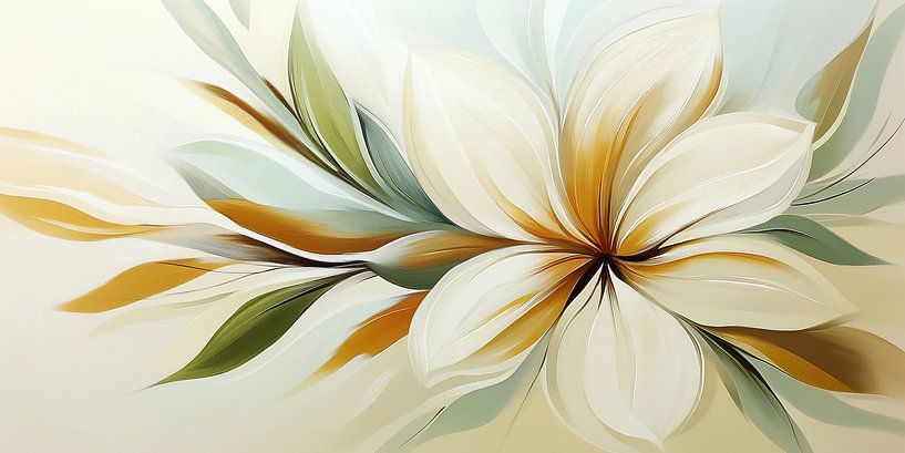 Flower abstract by Imagine