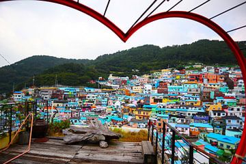 Gamcheon Culture Village van Erwin Pieters