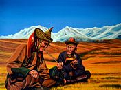 Mongolia Land of the Eternal Blue Sky von Paul Meijering Miniaturansicht