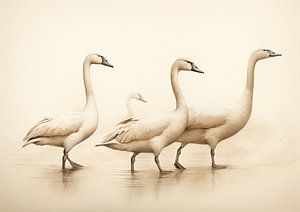 Goose | Goose by ARTEO Paintings