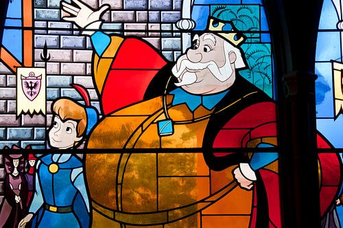 Disneyland Paris. Le château de la Belle au bois dormant. sur Wilna Thomas