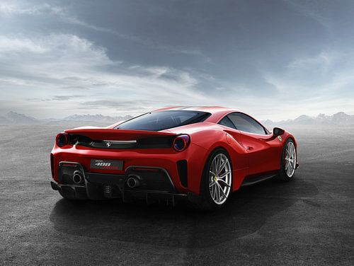 Ferrari 488 pista supercar