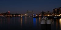 De Hef, Rotterdam - après le coucher du soleil par Bas Vogel Aperçu