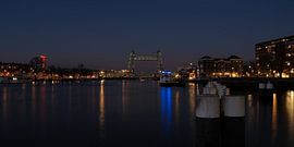 De Hef, Rottedam - na zonsondergang van Bas Vogel