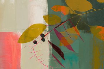 Kleurrijk, modern en abstract van Studio Allee