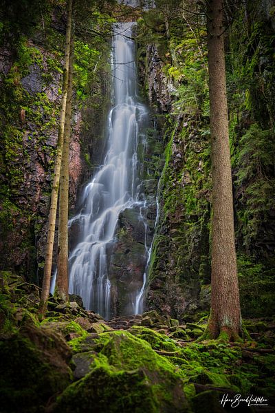 Burgbachwasserfall von Hans-Bernd Lichtblau