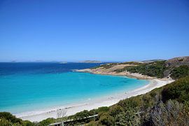 Blauw Havenstrand van Frank's Awesome Travels