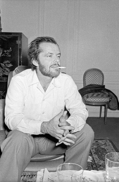 Jack Nicholson, Paris 1974 sur Bridgeman Images