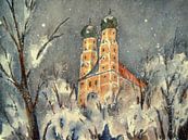 Pfarrkirchen - De winter op de Gartlberg van Christine Nöhmeier thumbnail