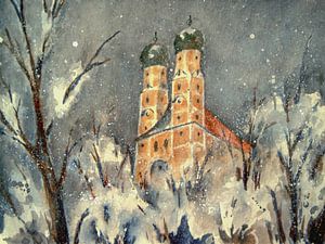 Pfarrkirchen - De winter op de Gartlberg van Christine Nöhmeier