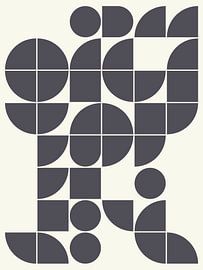 Portrait en gris sur Mad Dog Art