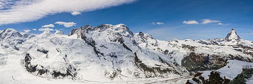 Panorama van de Matterhorn