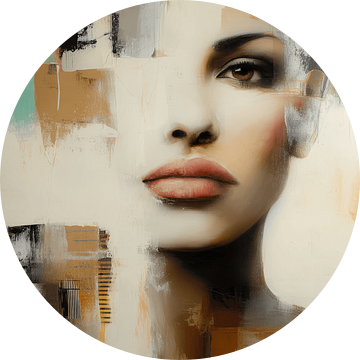 Urban Muse, abstract portret