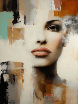 Urban Muse, abstraktes Porträt