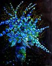 Blaue Blumen von pol ledent Miniaturansicht