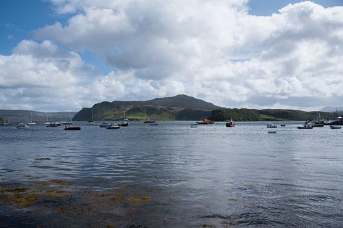 Schotland, Isle of Skye-de haven in Portree