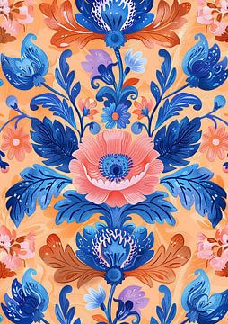 Vibrant Blooms van Liv Jongman