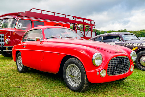 Ferrari 212 Inter Touring Berlinetta klassieke jaren 1950 GT auto