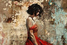 Ephemeral Elegance by Abstract Painting