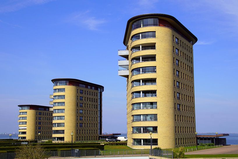 Apartment buildings Muiderburght, Almere. by Jarretera Photos