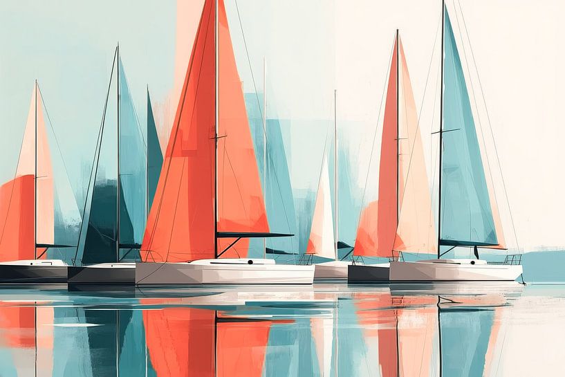 Sails in balance by Rautenberg Digital Art Maritim