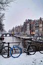 Amsterdam Winter Oudezijds Voorburgwal von Hendrik-Jan Kornelis Miniaturansicht