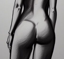 Gesäß von Blickfänger Gemälde