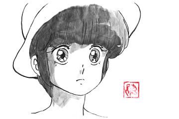 manga girl 02 by Péchane Sumie