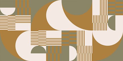 Sereniteit in Beweging: Cirkels en strepen nr. 6