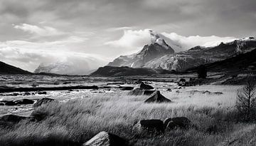 Zwart-wit fotografie met landschap van Mustafa Kurnaz