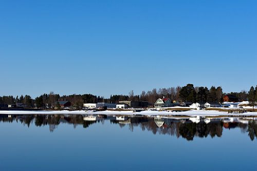 Village mirrored von Christer Andersson