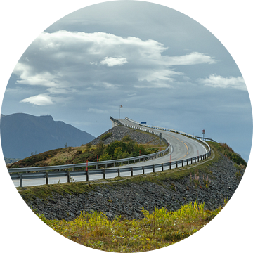 De Atlantic Road Noorwegen van Menno Schaefer