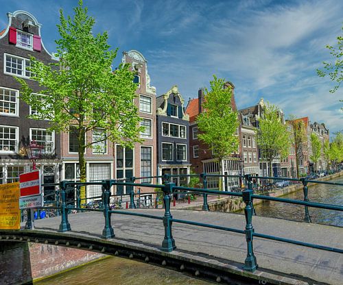Loopbruggetje Brouwersgracht by Peter Bartelings