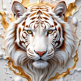 TIGER PORTRÄT von INFERAURUM
