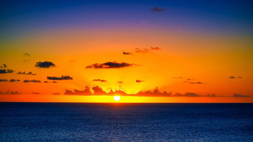 coucher de soleil avec vue sur la mer par Andreas Völkel