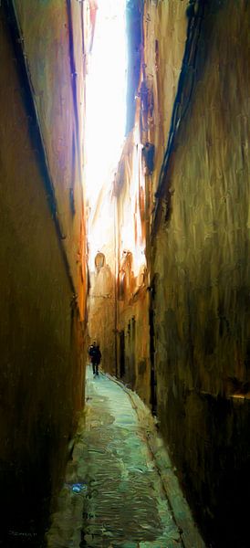 Steegje Toledo par Frans Jonker