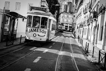 Tram 28 Lissabon von Sander Peters